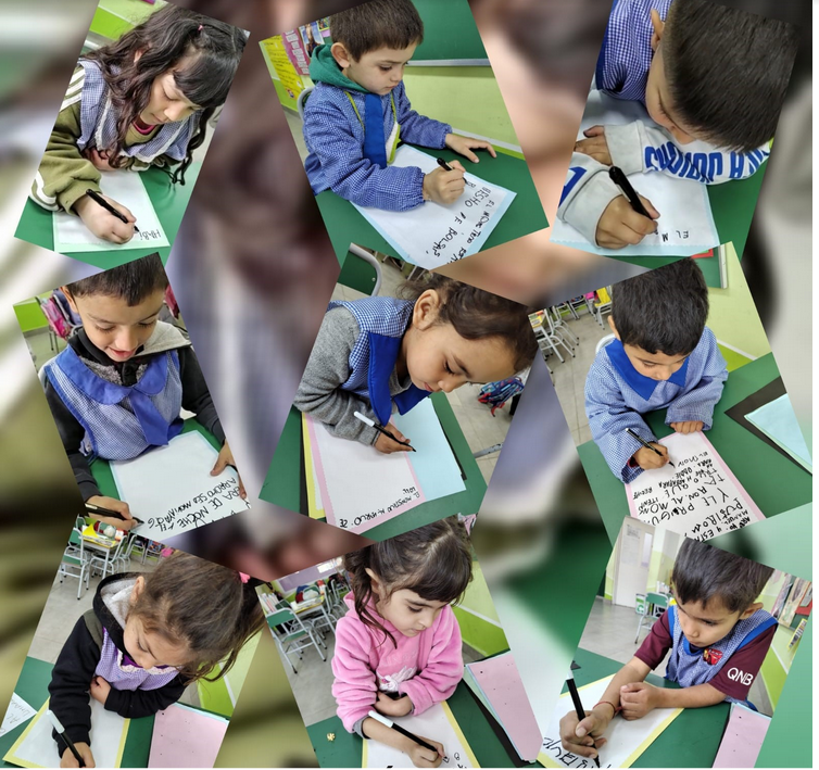 A PARTIR DE TODO LO APRENDIDO, SE LES PROPUSO A LOS NIÑOS/AS REALIZAR UN CUENTO BUSCANDO FOMENTAR EL CUIDADO DEL ARROYO SARANDÍ. EL MISMO SE LLEVÓ ADELANTE A TRAVÉS DEL DICTADO DE IDEAS PROPUESTAS POR LOS ALUMNOS/AS. EL PRODUCTO FINAL FUE REALIZADO MEDIANTE LA ESCRITURA POR SÍ MISMO Y COPIA CON SENTIDO.