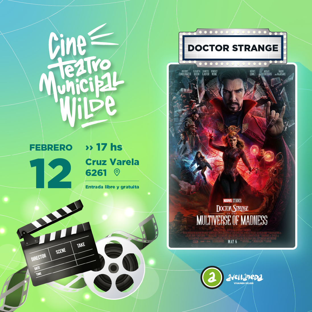 Doctor Strange Dom 12 Feb - 17:00	