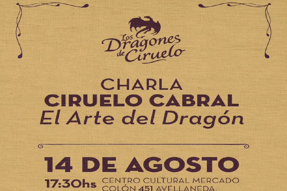 "Los Dragones de Ciruelo": exposición fantástica gratuita en Avellaneda