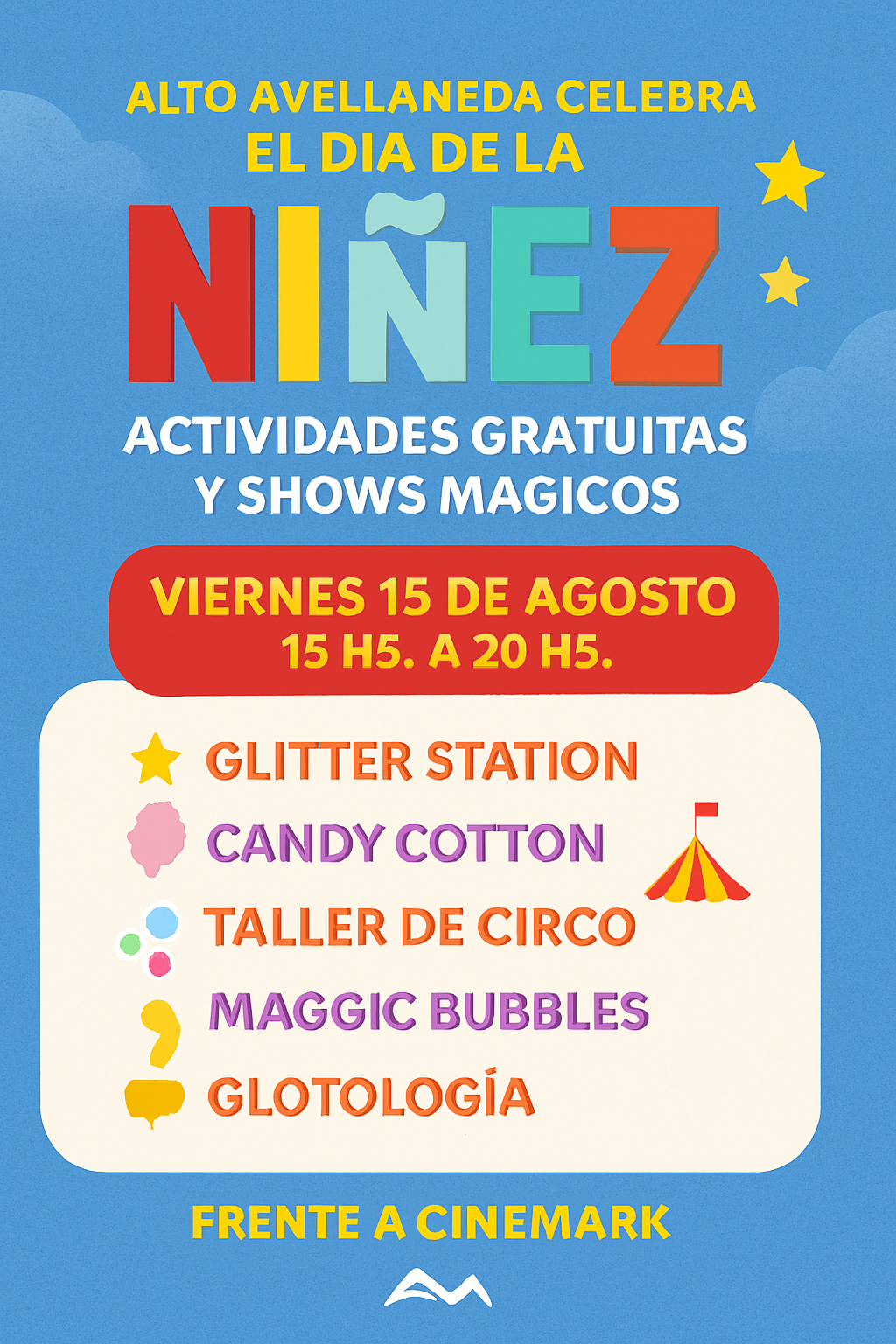 Alto Avellaneda festeja el Día de la Niñez con actividades gratuitas y shows mágicos
