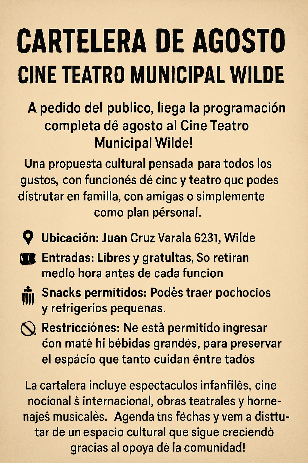 Cine teatro 