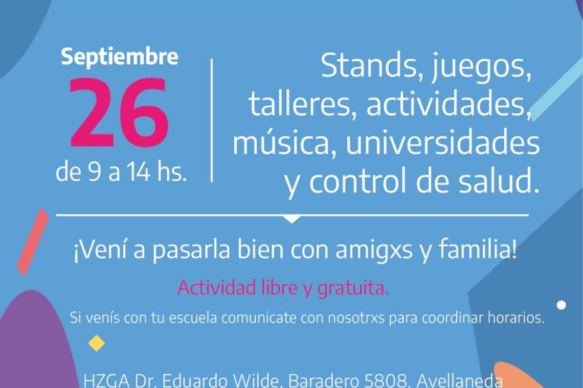 ¡Se viene la II Feria de Salud Integral de las Adolescencias! 