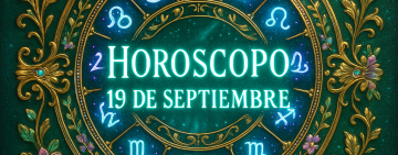 Horóscopo para hoy, viernes 19 de septiembre 2025