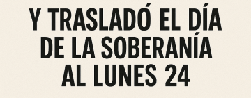 Nuevo feriado en noviembre 2025: habrá fin de semana extra largo de cuatro días