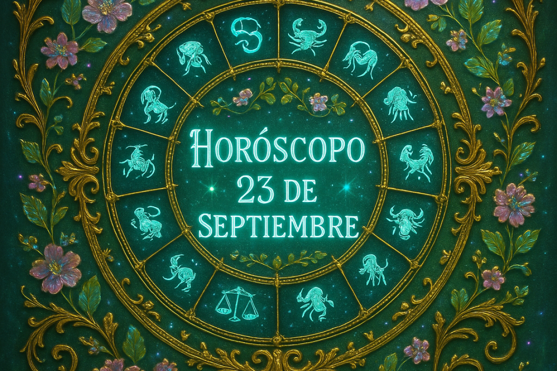 Horóscopo para hoy, martes 23 de septiembre 2025