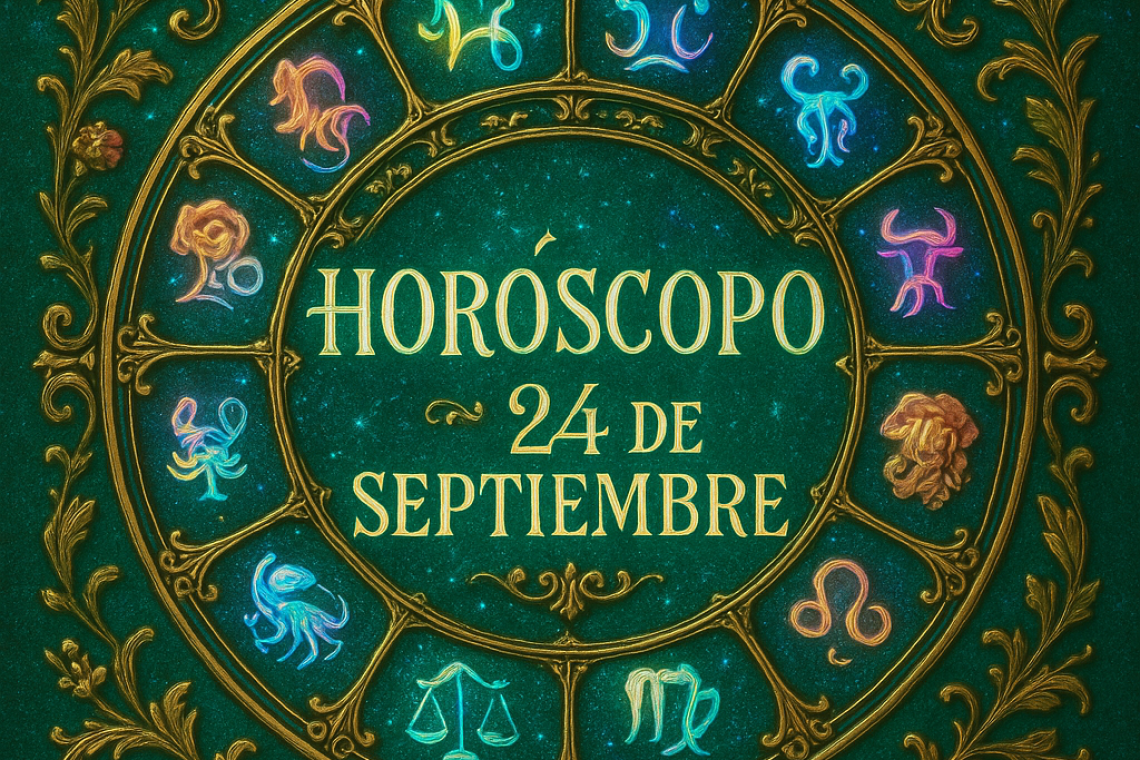Horóscopo para hoy, miércoles 24 de septiembre 2025