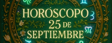 Horóscopo para hoy, jueves 25 de septiembre 2025