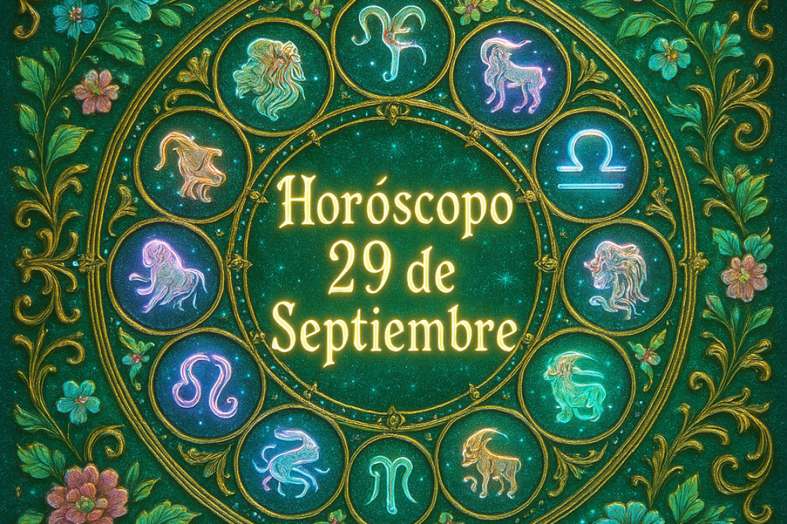 Horóscopo para hoy, lunes 29 de septiembre 2025