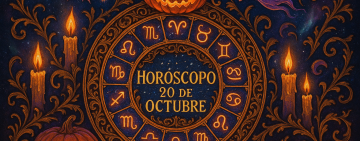 Horóscopo para hoy lunes 20 de octubre 2025