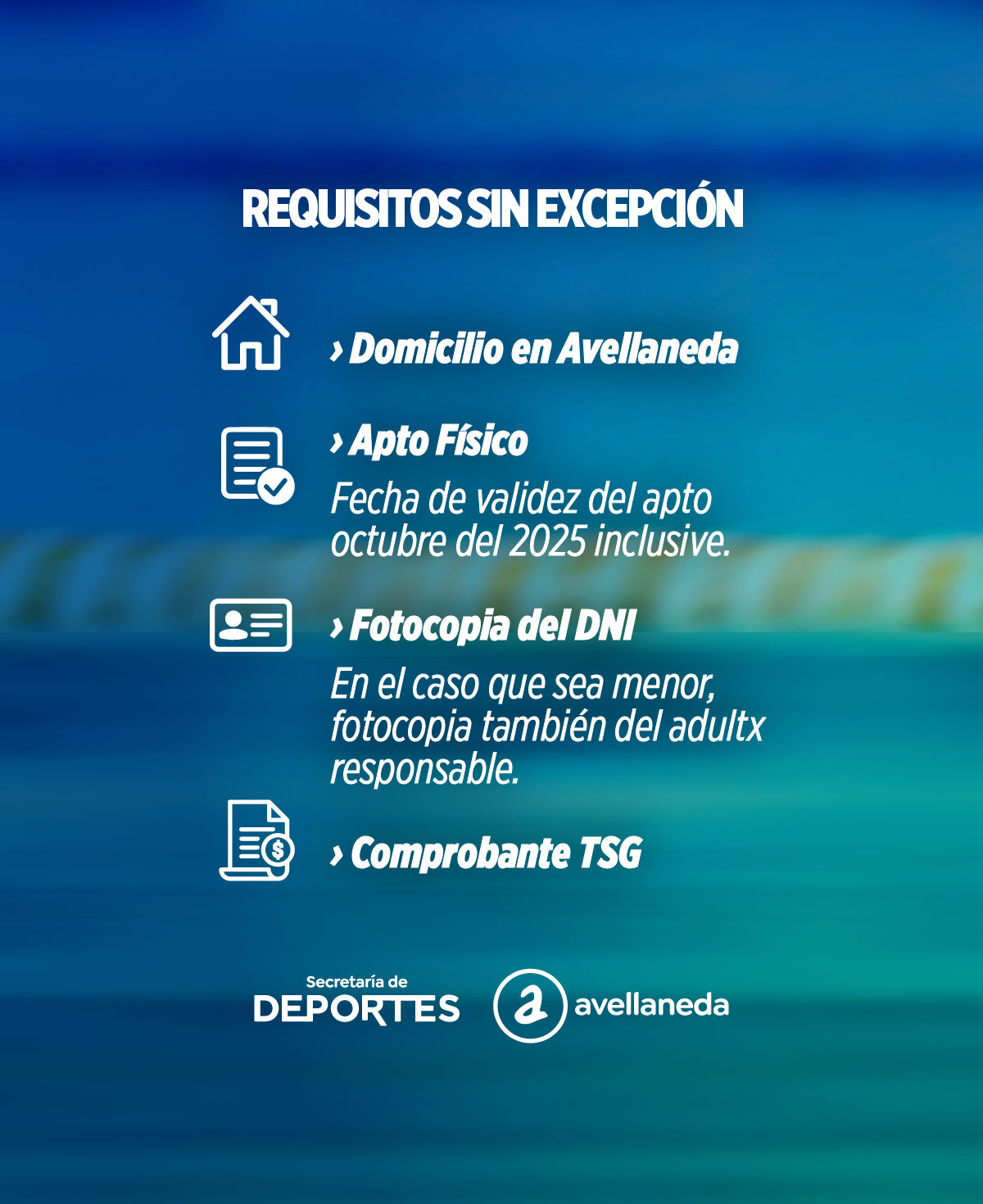 El Natatorio Municipal La Saladita Iabre sus inscripciones para el ciclo 2026.