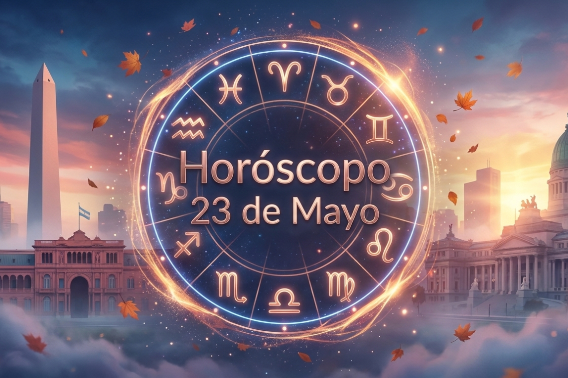 Horóscopo para hoy,  sábado 23 de mayo 2026 : las predicciones para los 12 signos zodiacales avellaneda