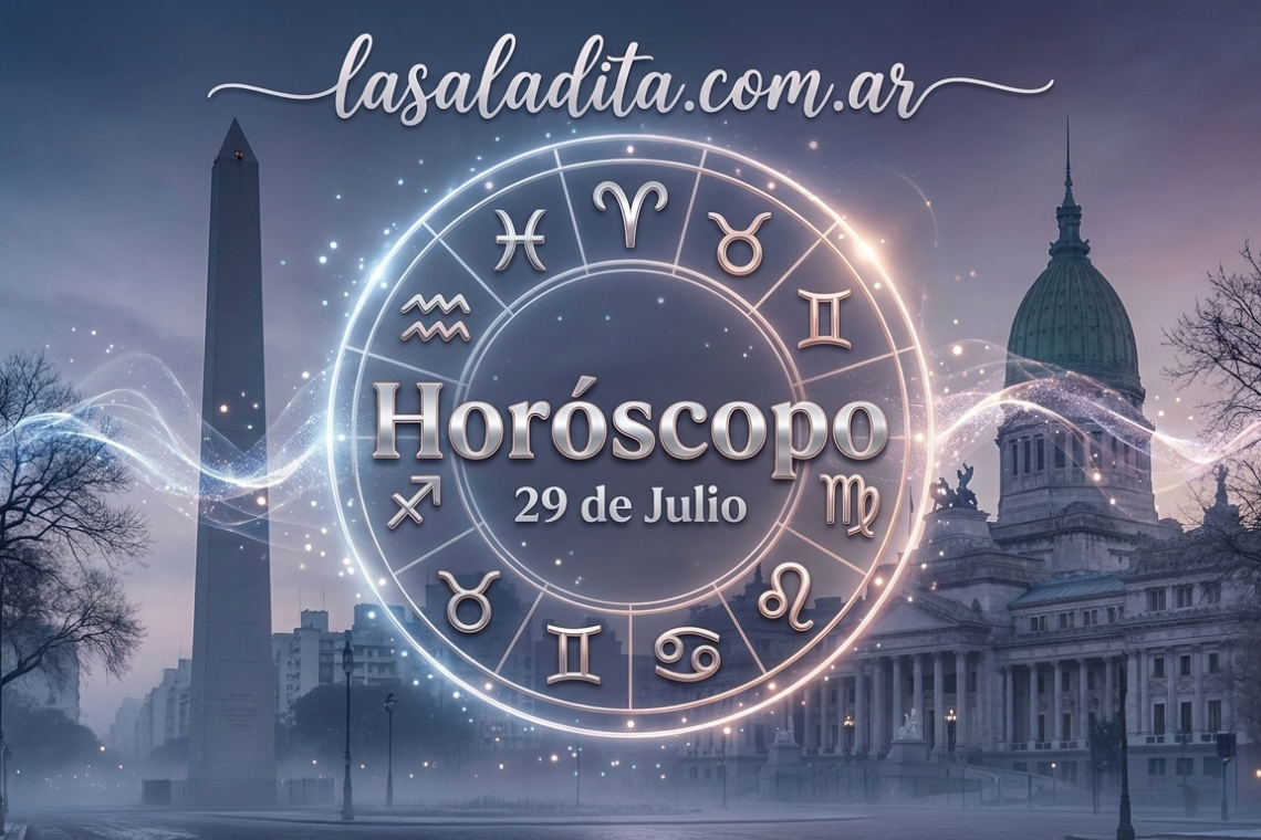 Horóscopo para hoy, miércoles 29 de julio 2026: las predicciones para los 12 signos zodiacales avellaneda