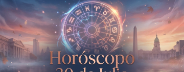 Horóscopo para hoy, jueves 30 de julio 2026: las predicciones para los 12 signos zodiacales avellaneda