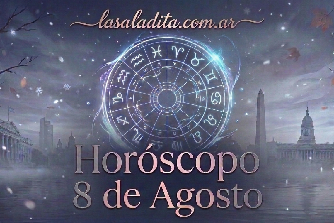 Horóscopo para hoy, sábado 8 de agosto 2026: las predicciones para los 12 signos zodiacales avellaneda