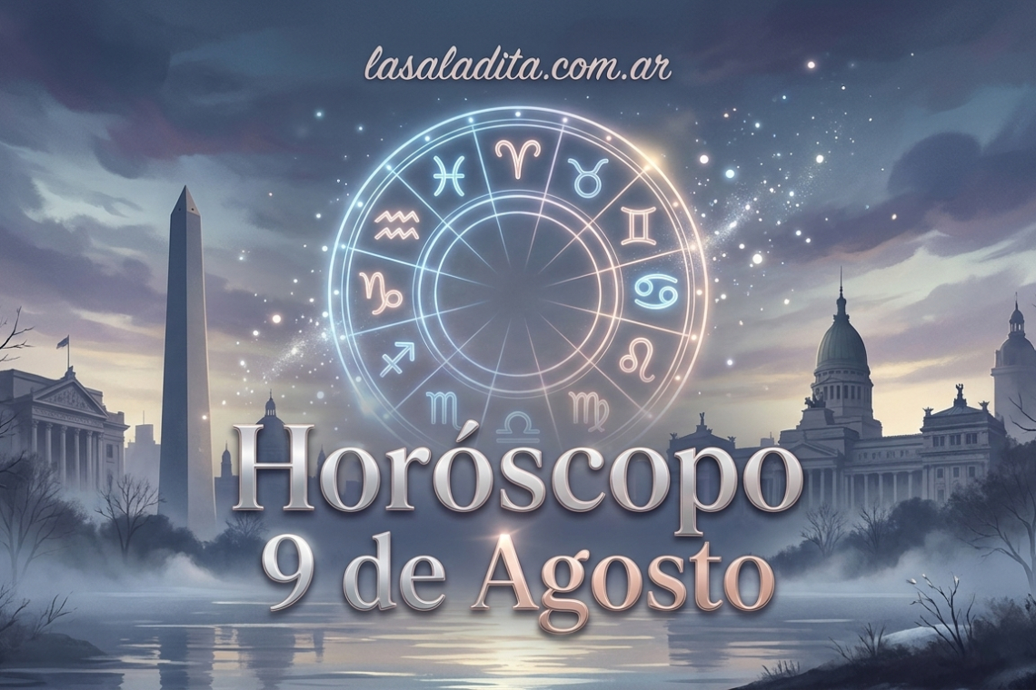 Horóscopo para hoy, domingo 9 de agosto 2026: las predicciones para los 12 signos zodiacales avellaneda