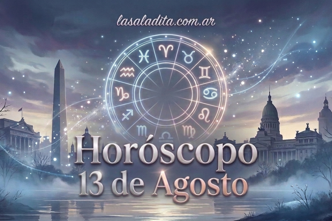 Horóscopo para hoy, jueves 13 de agosto 2026: las predicciones para los 12 signos zodiacales avellaneda