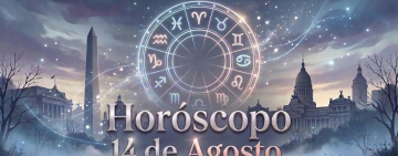 Horóscopo para hoy, viernes 14 de agosto 2026: las predicciones para los 12 signos zodiacales avellaneda
