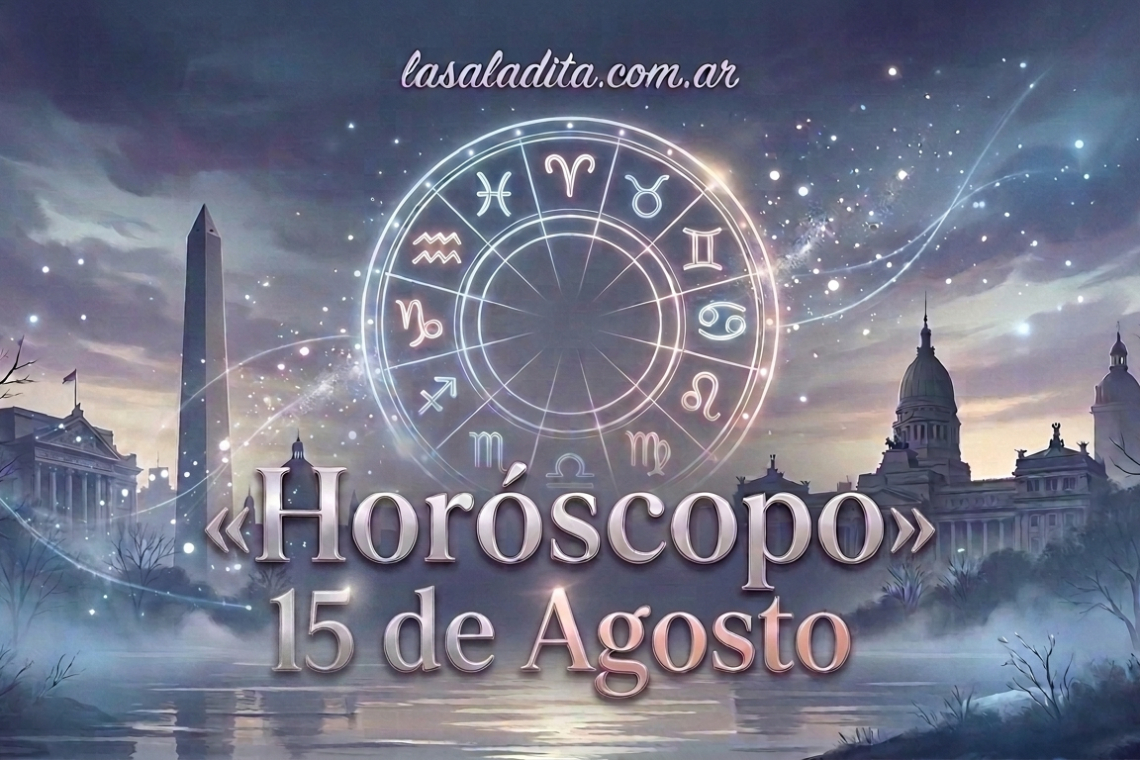 Horóscopo para hoy, sábado 15 de agosto 2026: las predicciones para los 12 signos zodiacales avellaneda