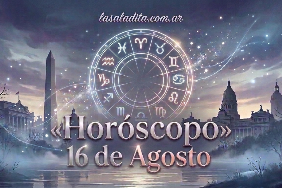 Horóscopo para hoy, domingo 16 de agosto 2026: las predicciones para los 12 signos zodiacales avellaneda