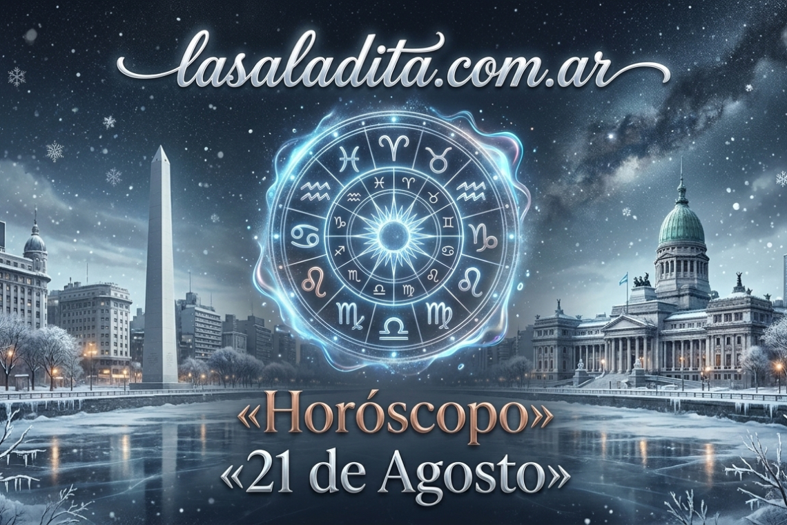 Horóscopo para hoy, viernes 21 de agosto 2026: las predicciones para los 12 signos zodiacales avellaneda