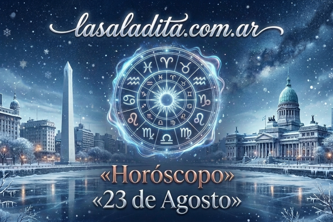 Horóscopo para hoy, domingo 23 de agosto 2026: las predicciones para los 12 signos zodiacales avellaneda