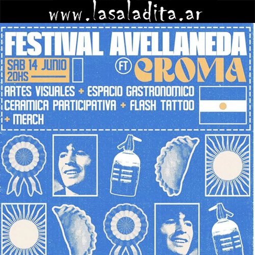 Vuelve el Festival Avellaneda con música en vivo, arte y gastronomía local
