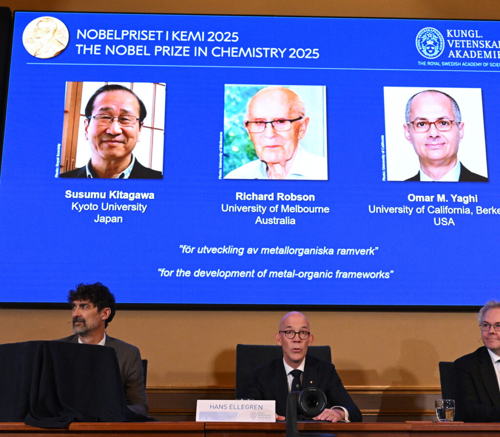 Premio Nobel de Química 2025: los creadores del “LEGO” molecular que revoluciona la ciencia