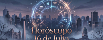 Horóscopo para hoy, jueves 16 de julio 2026 : las predicciones para los 12 signos zodiacales avellaneda