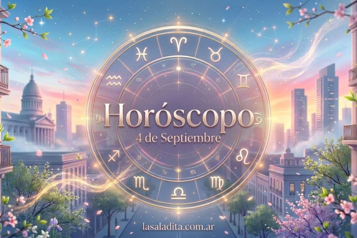 Horóscopo para hoy,  viernes 4 de septiembre 2026: las predicciones para los 12 signos zodiacales avellaneda