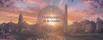 Horóscopo de hoy, Miercoles 28 de octubre: los 12 signos. avellaneda sarandí